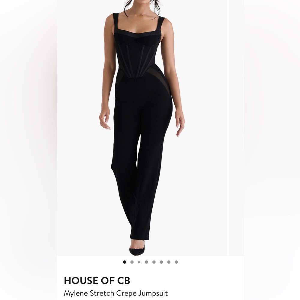 House of CB Elegant Black Jumpsuit